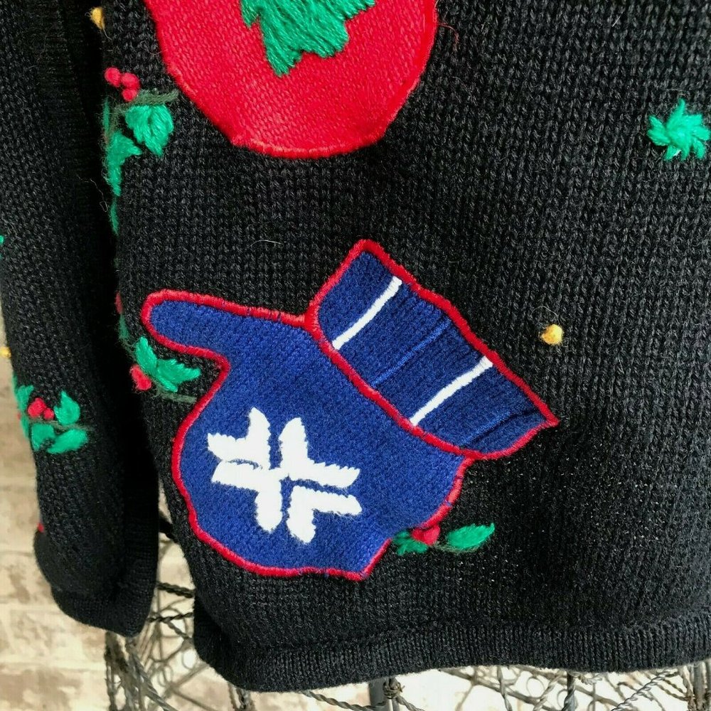 Bryn Connelly Not so Ugly Christmas Vest Large EUC - Picture 6 of 12